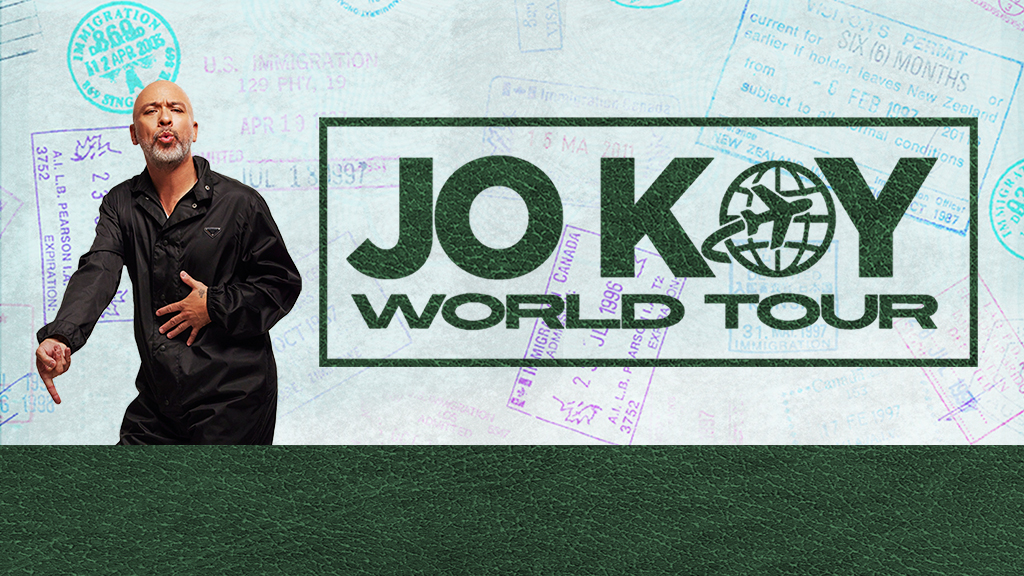 jo koy world tour poster