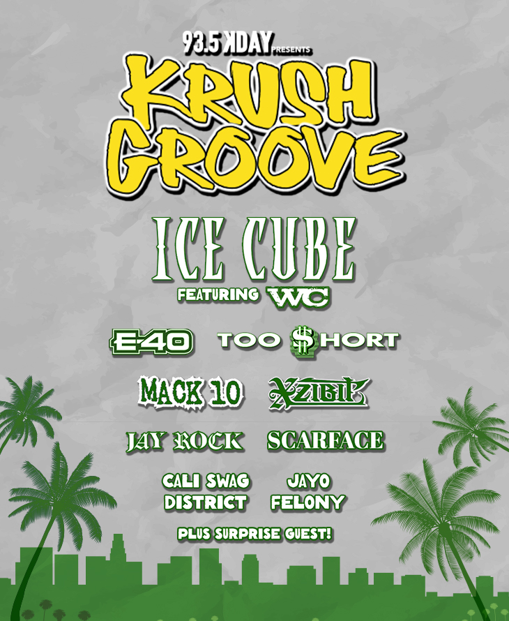 93.5 KDAY Presents Krush Groove 
