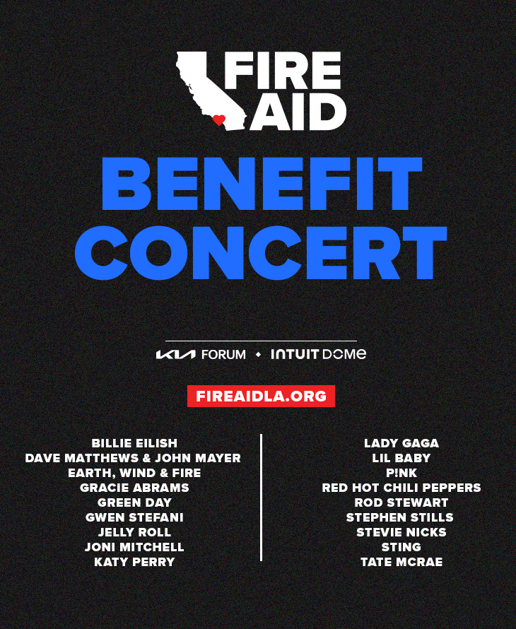 FireAid Benefit Concert 